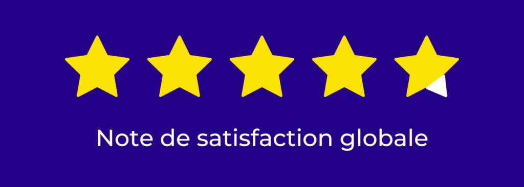 NOTE DE SATISFACTION GLOBALE